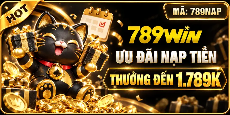 789win ưu đãi nạp tiền